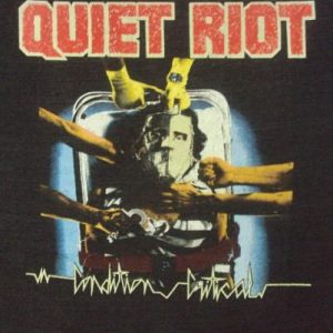 Vintage 1984 QUIET RIOT Promo sleeveless t-shirt