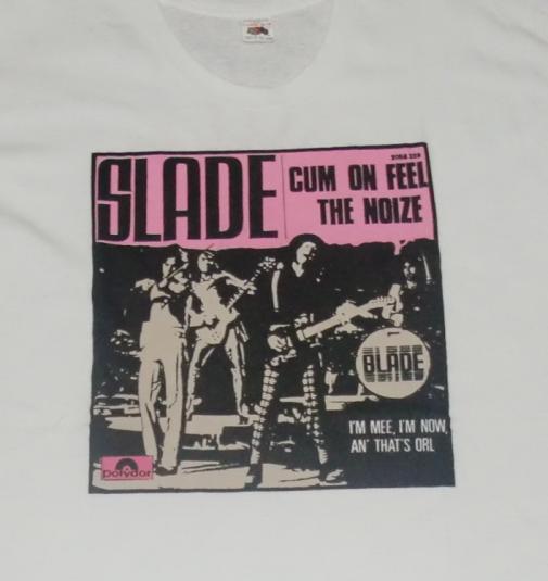 VINTAGE RARE DOUBLE SIDED SLADE AND SWEET T-SHIRT