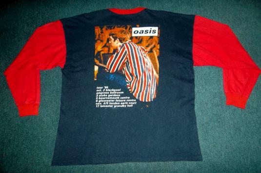 VINTAGE OASIS 1995 PROMO TOUR T-SHIRT | Defunkd