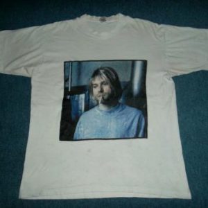 VINTAGE KURT COBAIN NIRVANA 1990s 1994 GRUNGE T-SHIRT