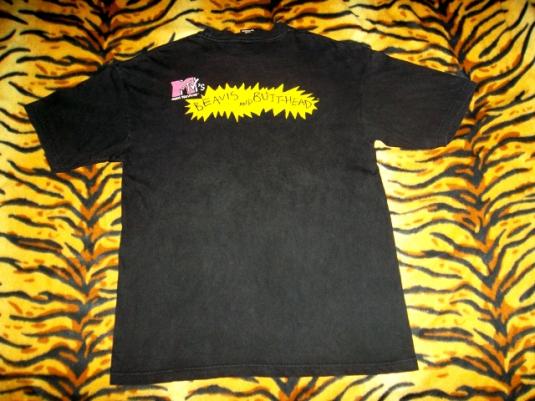 Vintage Beavis And Butthead Metallica 1990s T-shirt MTV