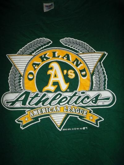 1991 Oakland Athletics American Major League Baseball Team