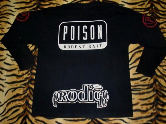 Reggae StÃ¼ssy Hoodies VINTAGE 90'S PRODIGY POISON PROMO T-SHIRT