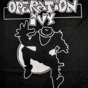 VINTAGE 1989 OPERATION IVY LOOKOUT RECORDS T-SHIRT