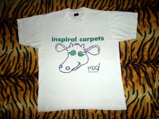 INSPIRAL CARPETS 1990 MOO PROMO ALBUM T-SHIRT | Defunkd
