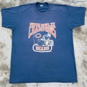 VINTAGE CHICAGO BEARS 1985 NFL SUPERBOWL CHAMPIONS T-SHIRT