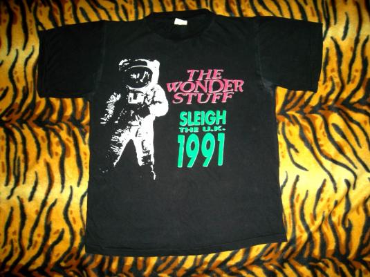 THE WONDER STUFF 1991 CONCERT TOUR T-SHIRT