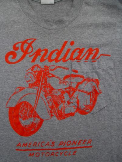 Vintage American Indian Motorcycle 60s-70s T-shirt