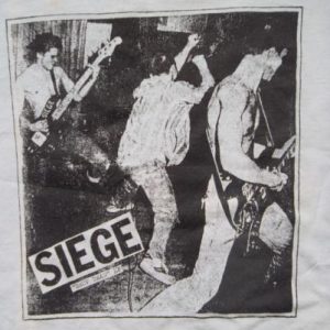 VINTAGE SEIGE PROMO TOUR DROP DEAD E.P T-SHIRT