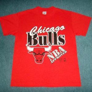Vintage 1991 Chicago Bulls NBA Basketball T-shirt