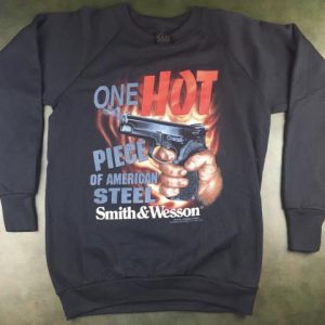 Vintage 1992 3D Emblem Smith & Wesson Sweatshirt