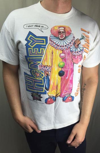 Vintage 1991 In Living Color Homey The Clown Funny T-Shirt L