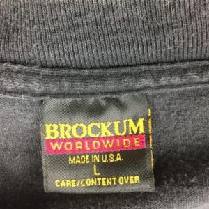 Vintage Brockum T-Shirt Tags | Brand