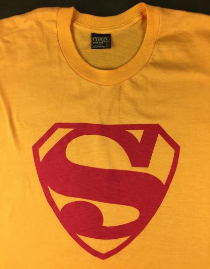 Vintage 60s 70s Crazy Shirts DC Comics Superman Logo T-Shirt | Defunkd