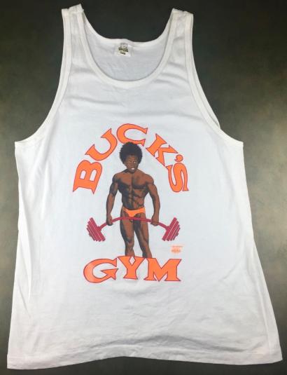 Vintage 1987 Little Rascals Buckwheat “Buck’s Gym” Tank Top