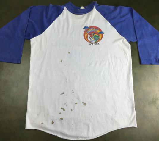 Vintage 1982 Beach Boys Concert Tour Long Sleeve T-Shirt S/M