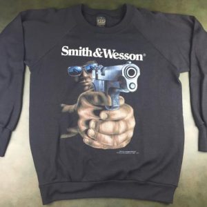 Vintage 1992 3D Emblem Smith & Wesson Sweatshirt