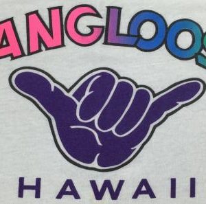 Vintage 80s 90s Hang Loose Hawaii Screen Stars T-Shirt XL