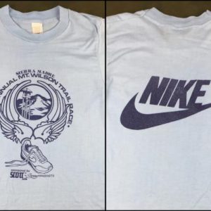 Vintage 1984 Nike Sierra Madre Mt. Wilson Race T-Shirt