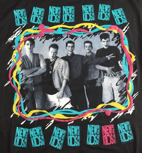 Nkotb t shirts best sale vintage