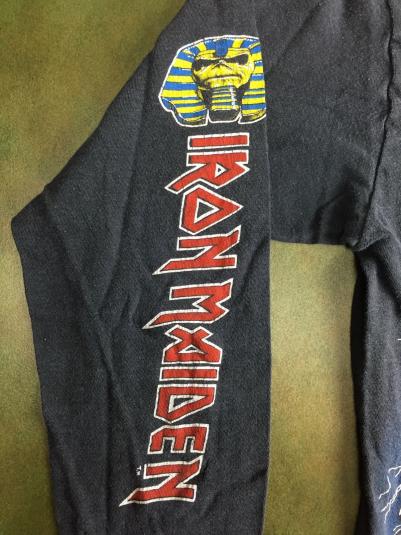 Iron Maiden Powerslave World Slavery Tour 1984-1985 Homme T-Shirt