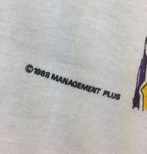 Vintage 1989 Kareem Abdul-Jabbar Lakers Basketball T-Shirt