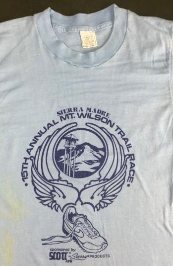 True Vintage 1984 Nike Trail Race Super Screen Stars T-Shirt
