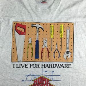 Vintage 90s Home Improvement TV Show Sitcom Tools T-Shirt L