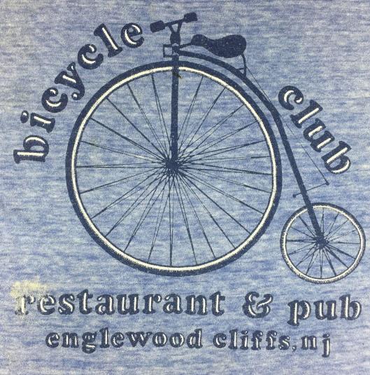 Vintage 80s Bicycle Club Restaurant Pub Threadbare T-Shirt