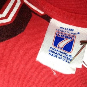 1990 Logo 7 Chicago Bulls shirt