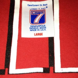 1993 Chicago Bulls Red 3 Peat shirt