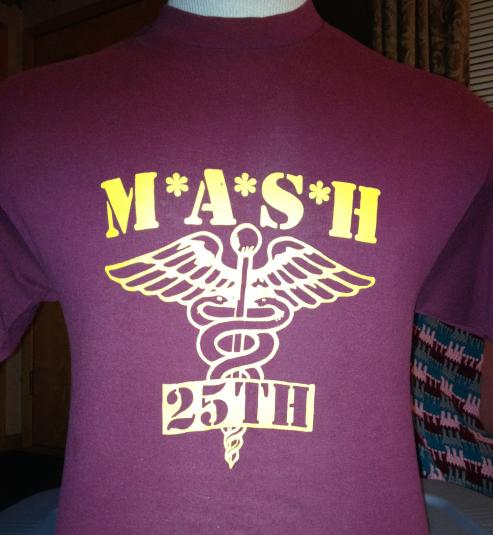 MASH M*A*S*H 25th Anniversary 1987 T-Shirt