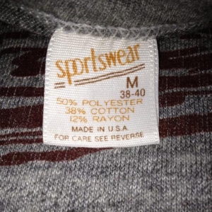 Vintage Sportswear T-Shirt Tags | Brand
