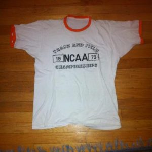 1973 NCAA Track & Field t shirt PREFONTAINE