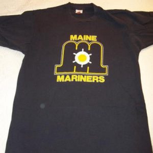 Maine Mariners 80's AHL Vintage T-Shirt