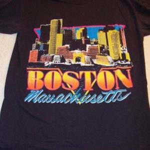 Boston, Massachusetts Vintage T-Shirt