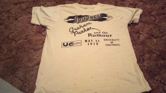 Journey, Graham Parker and the Rumour Event 1979 Shirt