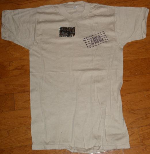 Led Zeppelin ‘In Through the Out Door’ promo shirt