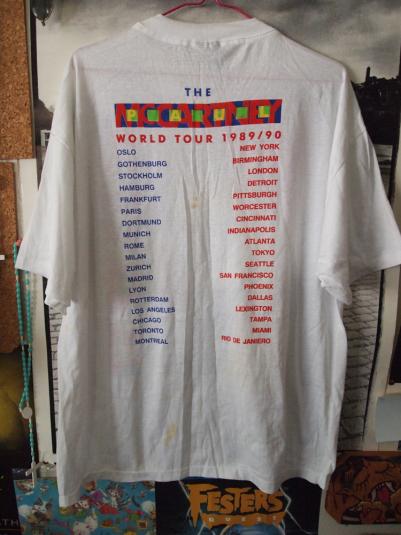 Paul McCartney 1989/1990 Tour Shirt