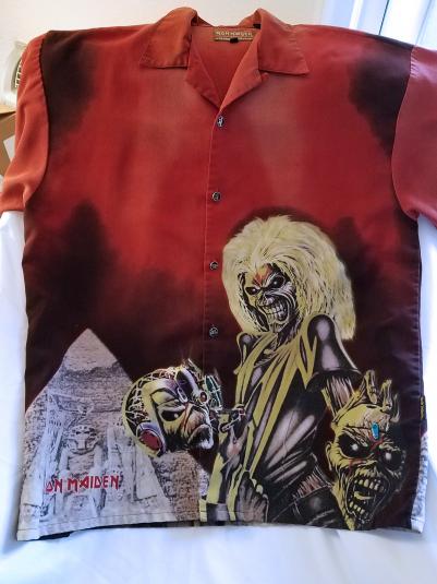 Iron Maiden “Maiden Hell” Ultra Rare Dragonfly Design Shirt