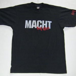 MACHT VICE GRIP T-SHIRT WEHRMACHT BLACK VARIANT VTG THRASH