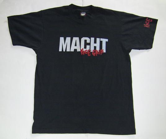MACHT VICE GRIP T-SHIRT WEHRMACHT BLACK VARIANT VTG THRASH