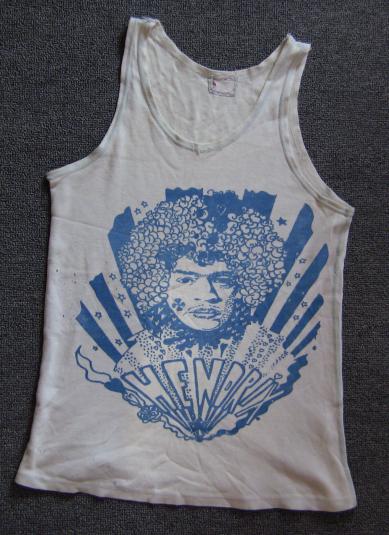 Late 60s Jimi Hendrix VTG Tank Top T-Shirt