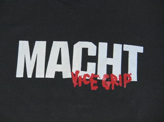MACHT VICE GRIP T-SHIRT WEHRMACHT BLACK VARIANT VTG THRASH