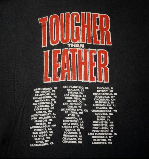 RUN DMC vintage 1988 US tour t-shirt
