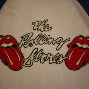 THE ROLLING STONES vintage 1978 t-shirt