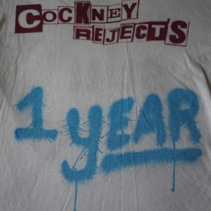 COCKNEY REJECTS Vintage 1980 T-Shirt