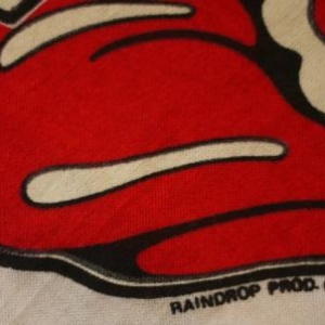 THE ROLLING STONES vintage 1978 t-shirt