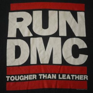 RUN DMC vintage 1988 US tour t-shirt