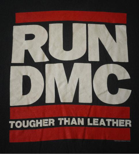 RUN DMC vintage 1988 US tour t-shirt